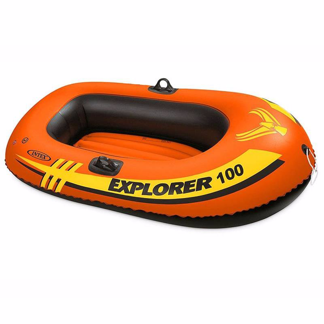 Лодка надувная Intex Explorer 100 Одноместная 147х84х36 см (58329) - фото 1