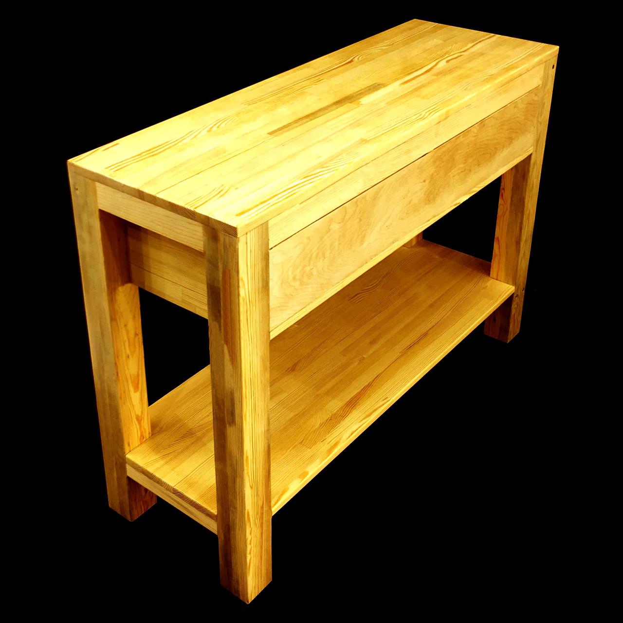 Столик консольний з дерева Хворен Каррі (СОО-000703) - фото 5 Столик консольний з дерева Хворен Каррі (СОО-000703) - фото 5