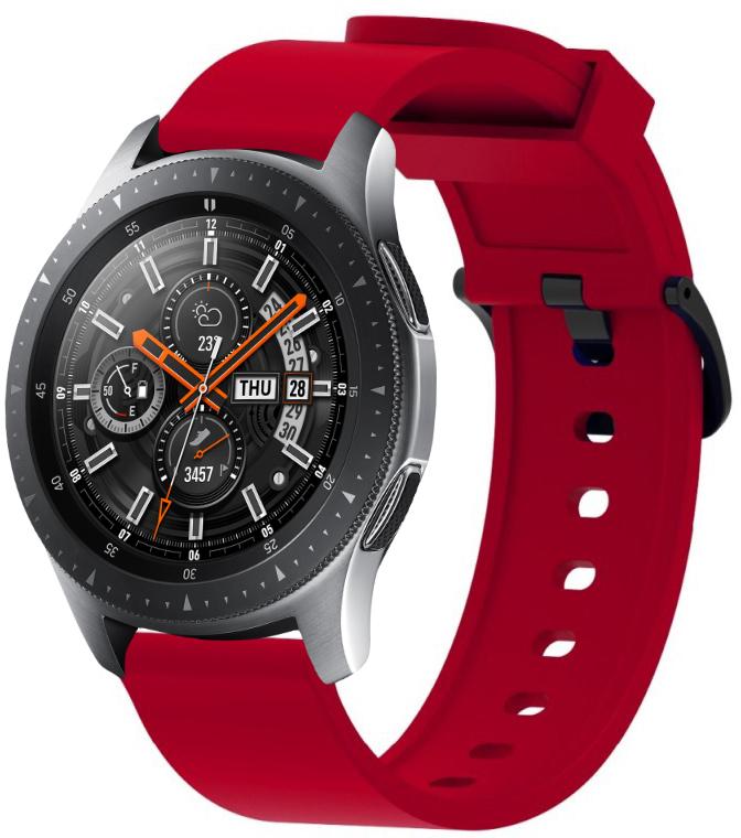 Ремешок силиконовый Like для Samsung Galaxy Watch 42 мм Red (13325-2D)
