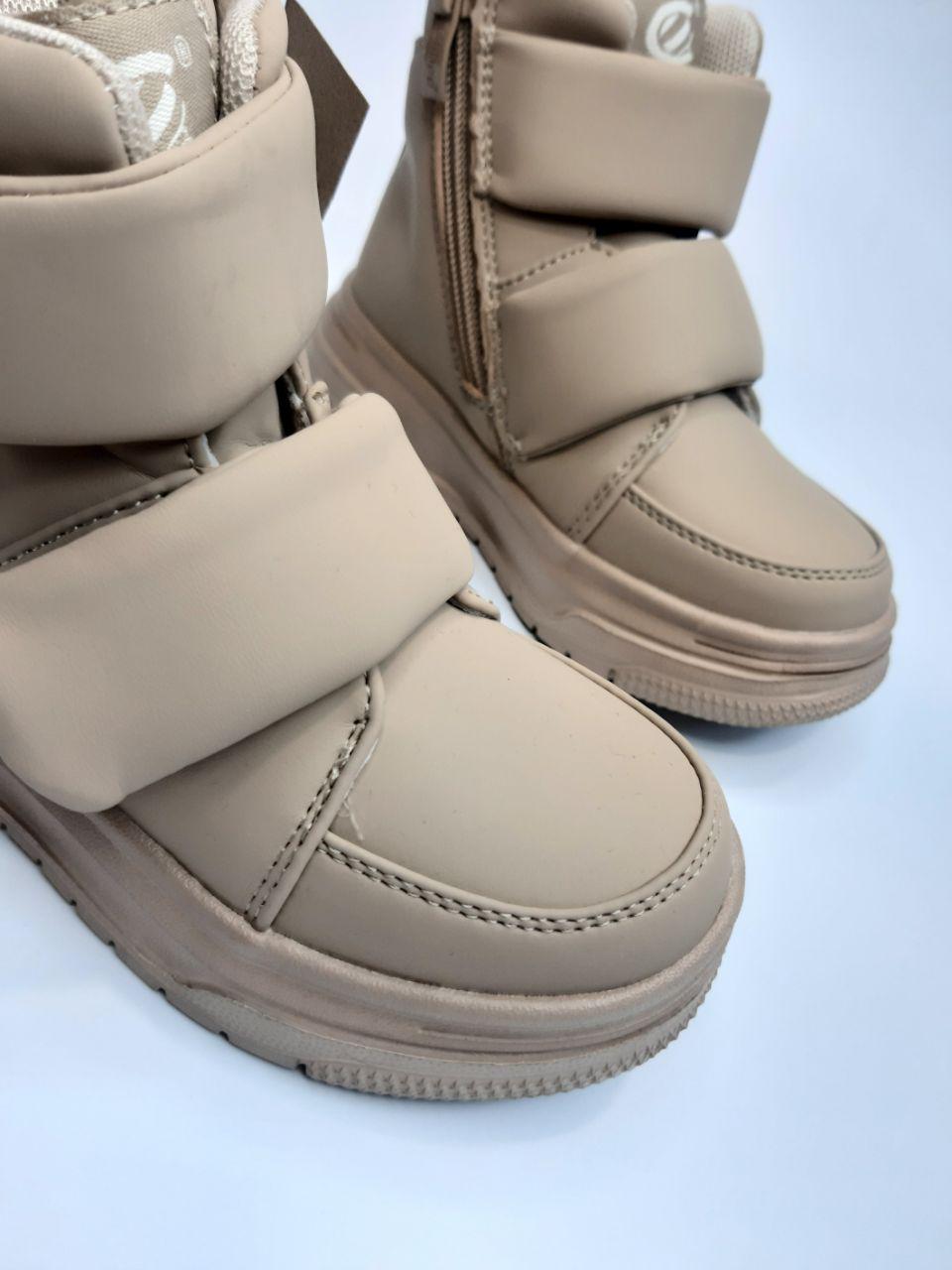 Ботинки Clibee для девочки р. 28 17,5 см Бежевый (523 beige) - фото 4 Ботинки Clibee для девочки р. 28 17,5 см Бежевый (523 beige) - фото 4