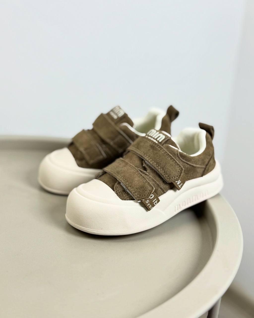 Кроссовки детские р. 31 Бежевый (1494)