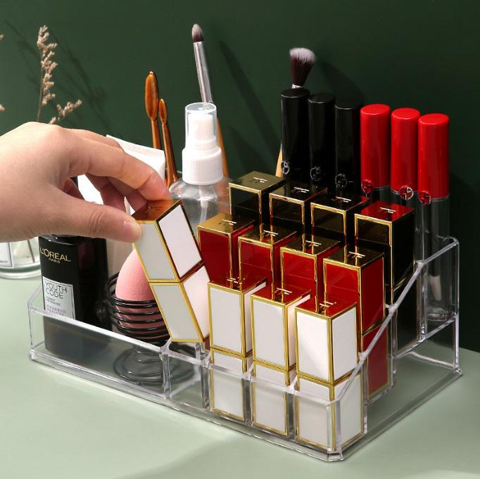 Органайзер для косметики 14513 22х13 см Прозорий (4819623) - фото 2 Органайзер для косметики 14513 22х13 см Прозорий (4819623) - фото 2