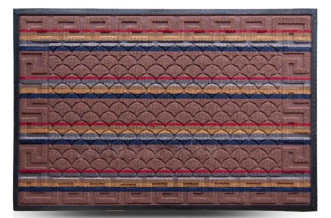 Коврик придверный Multicolor Dariana D-5183 80х120 см Светло-коричневый (5-6Multicolor)
