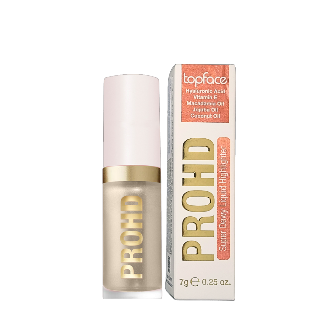 Хайлайтер рідкий для обличчя topface ProHD Super Dewy PT271 001 Neon Bliss Сріблястий (13353533)