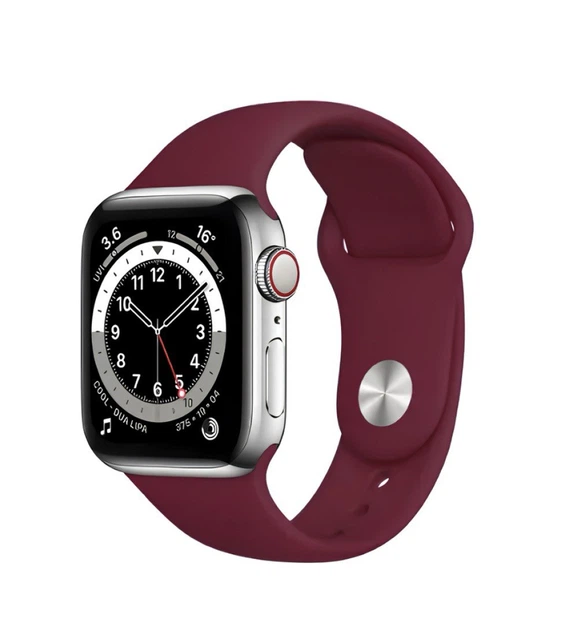 Ремінець CASE LAB Silicone Sport for Apple Watch 42/44/45/49 мм Maroon (м00222) Ремінець CASE LAB Silicone Sport for Apple Watch 42/44/45/49 мм Maroon (м00222)