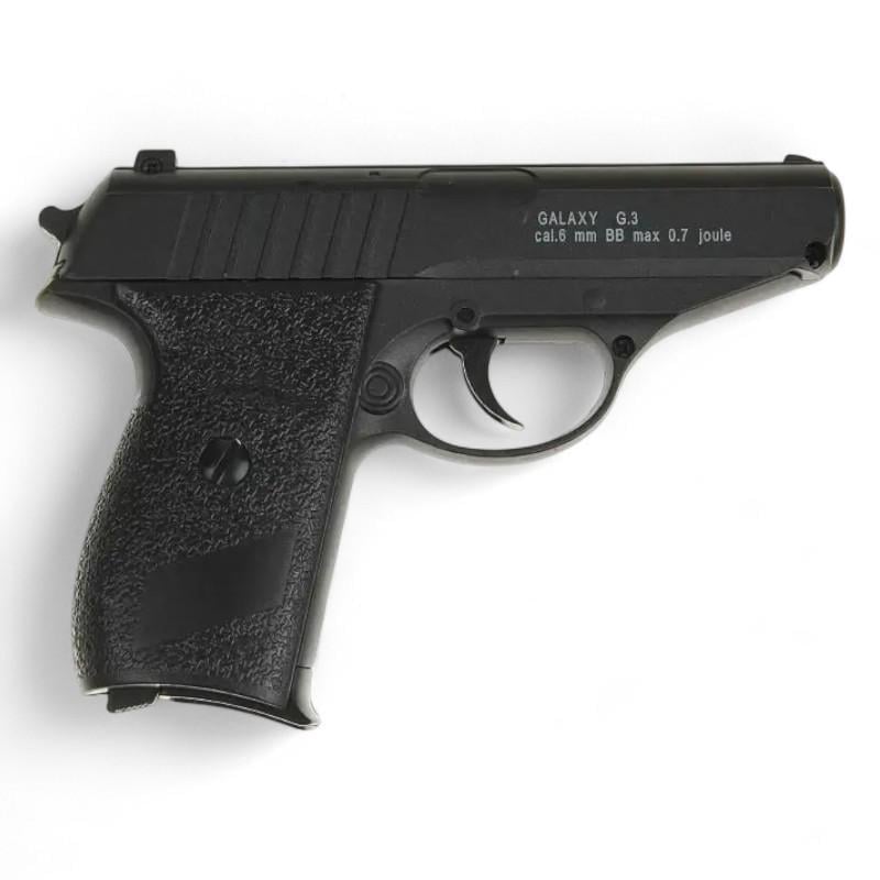 Детский пистолет Galaxy металлический пружинный шарики 6 мм (G.3)
