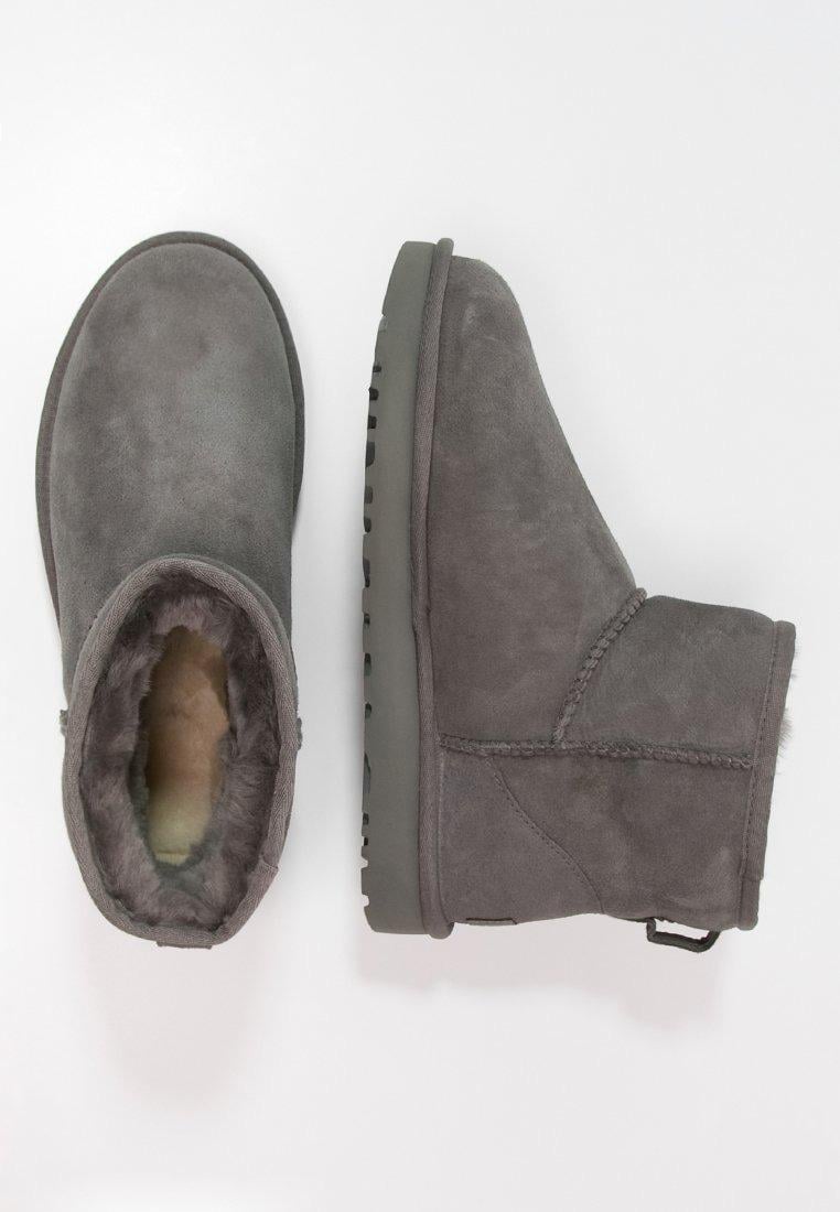 Угги женские UGG Classic Mini II р. 37 Grey (1016222) - фото 4