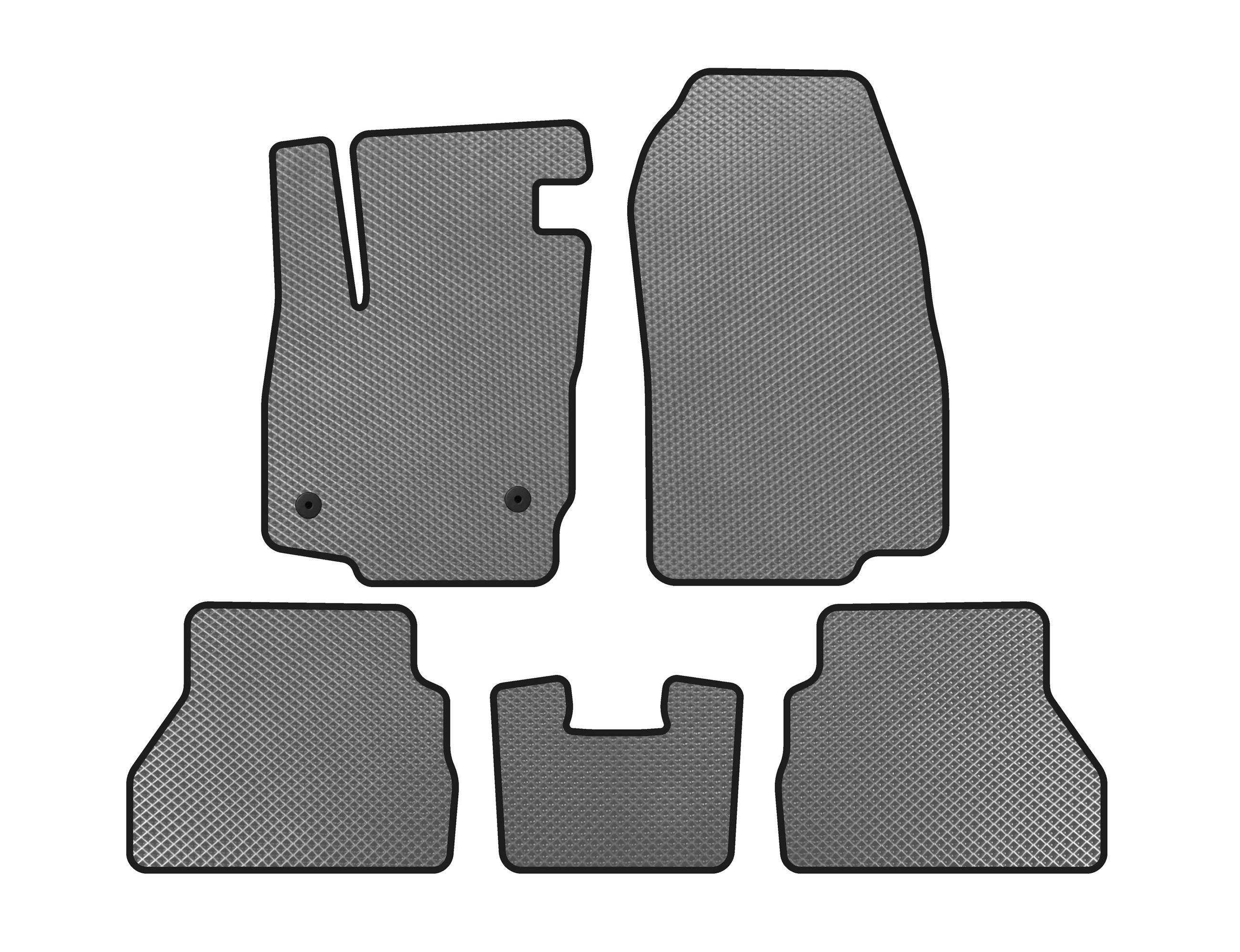 Коврики Digital Designs EVA для Ford B-Max 2012-2017 гг. этилвинилацетат Серый (143042)