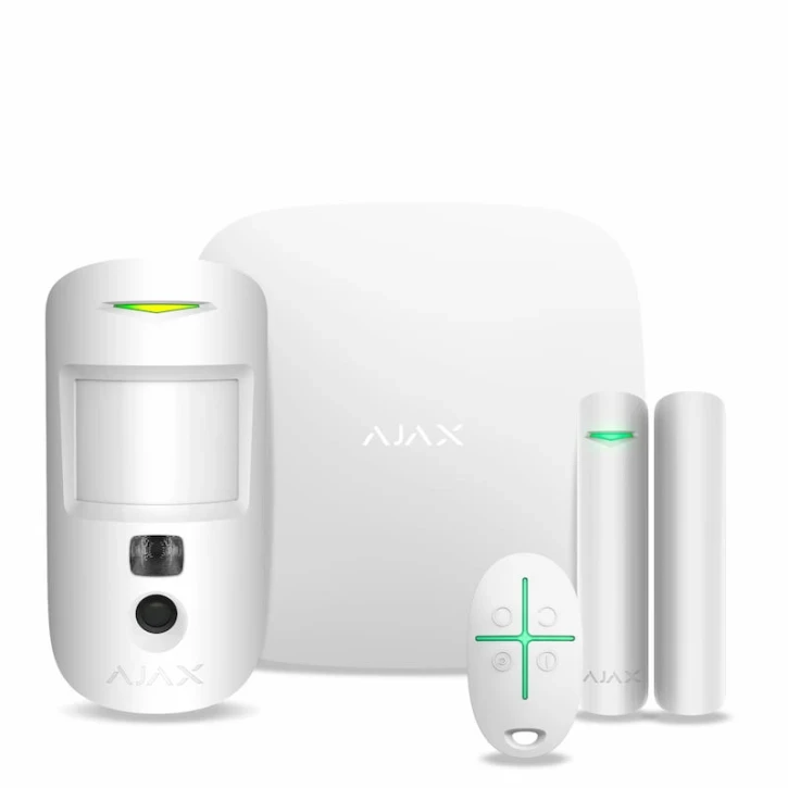 Комплект охоронної сигналізації Ajax HDR StarterKit Cam White (2890075852)