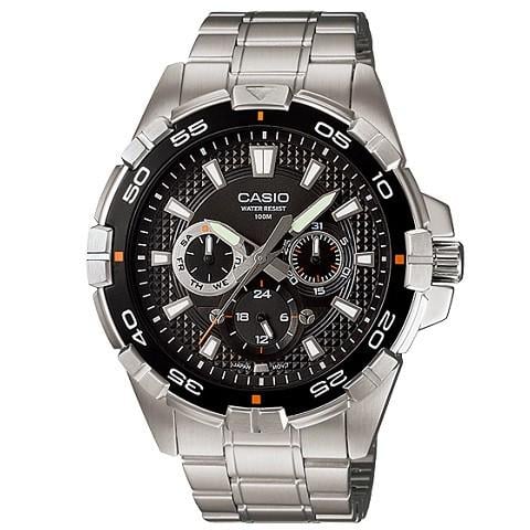 Часы кварцевые Casio MTD-1096D-1AVDF D 51 мм (11782700)