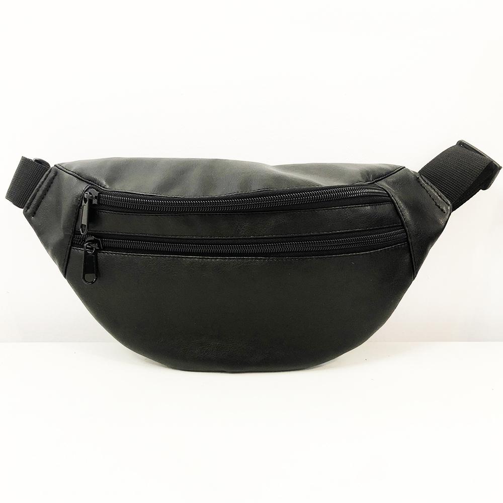 Сумка на пояс из эко-кожи Черный - фото 2 Сумка на пояс из эко-кожи Черный - фото 2
