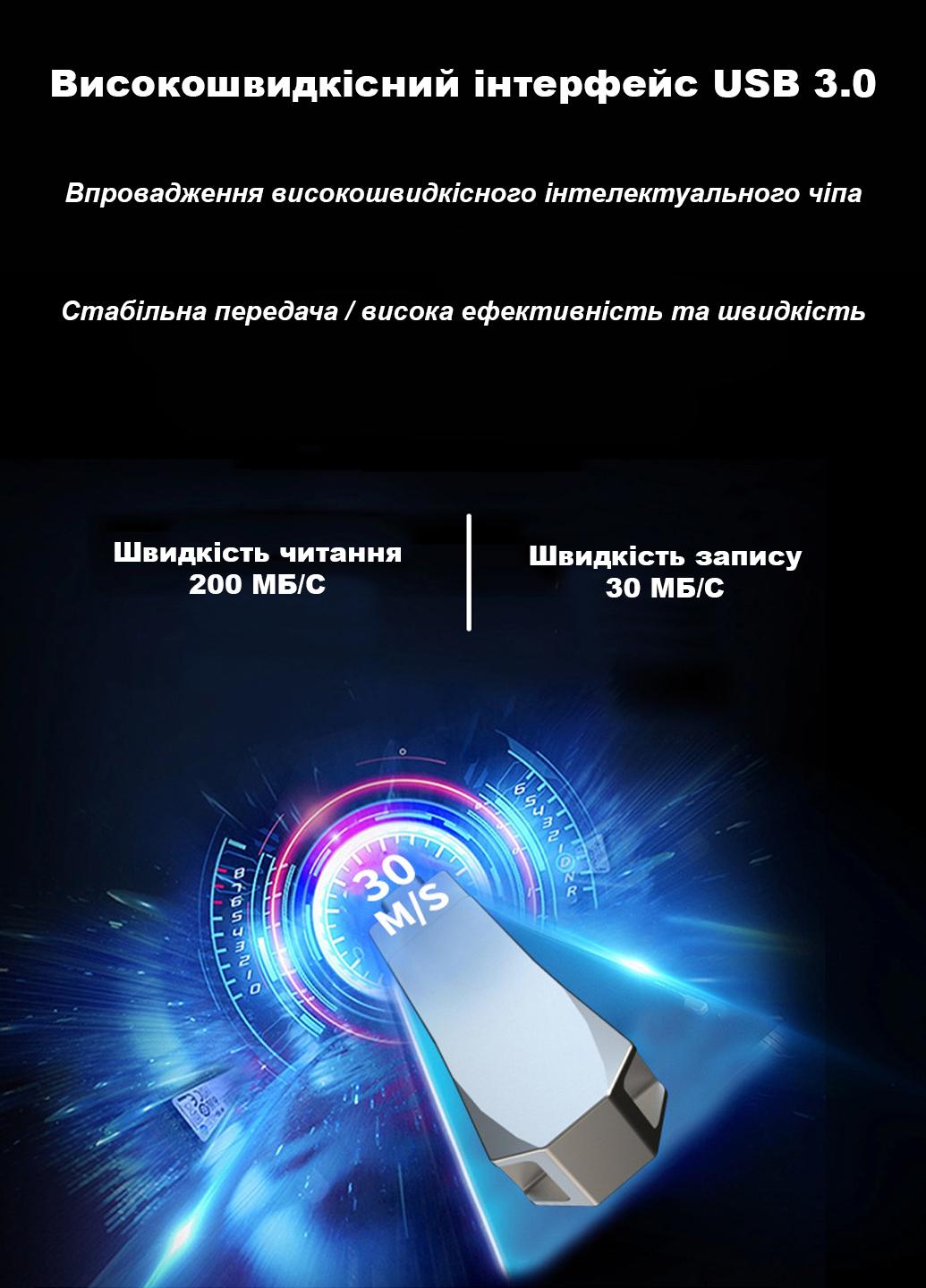 Флеш-память Shengkewei OTG-S23-128 128 GB USB 3.2 Type-C Silver - фото 3