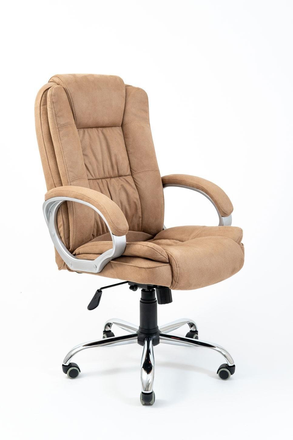 Крісло офісне комп'ютерне California Мустанг Caramel Хром М3 MultiBlock Карамель