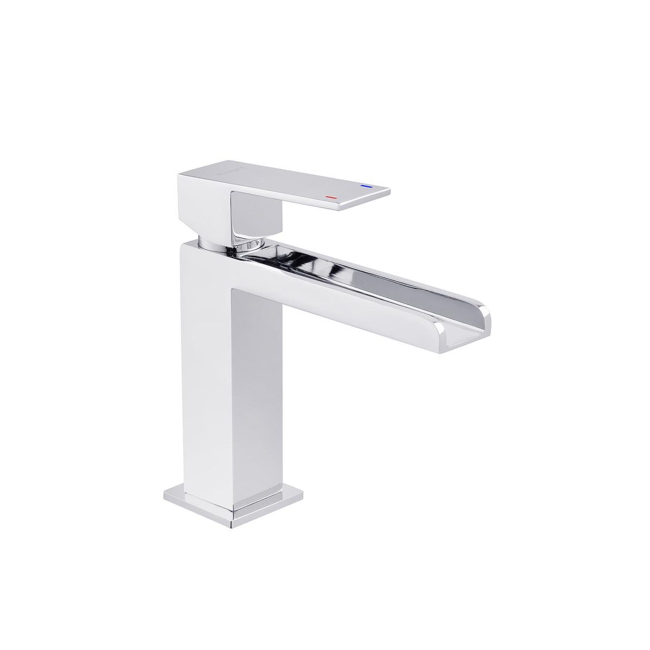 Смеситель для раковины IBERGRIF M11008 с каскадным изливом (CV028457)