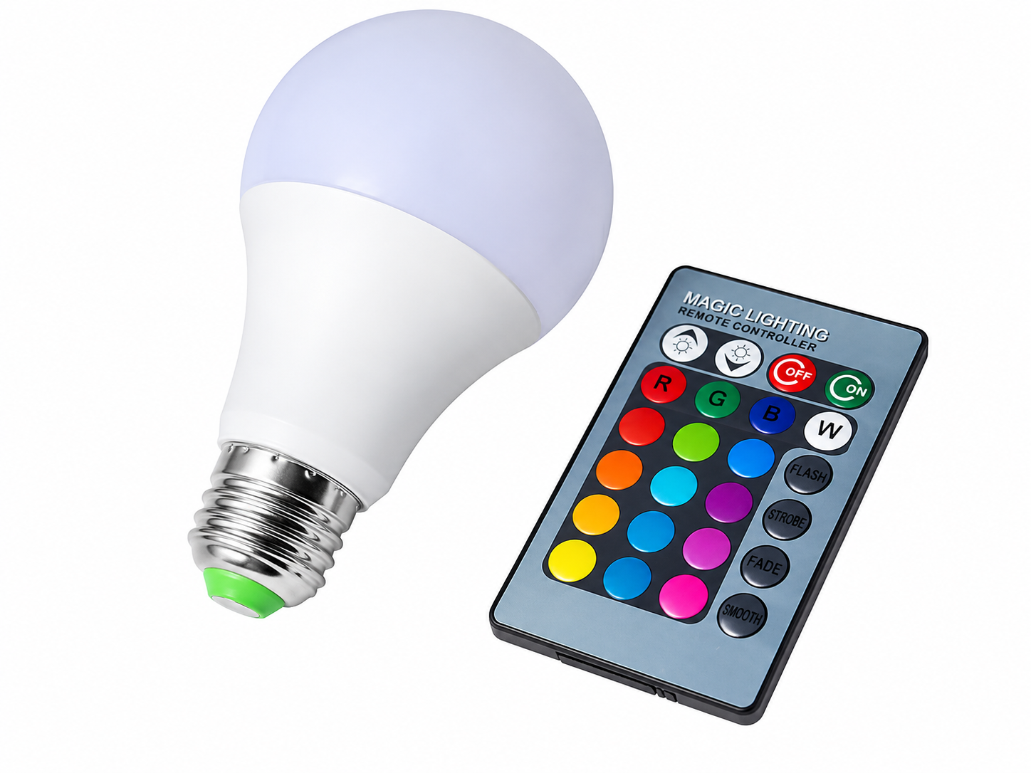 Лампа LED RGB 10вт 16 кольорів (1002-565-04) Лампа LED RGB 10вт 16 кольорів (1002-565-04)
