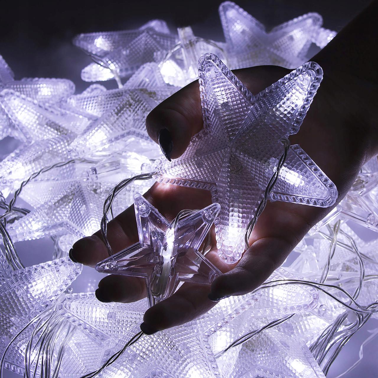 Гірлянда-бахрома вулична Springos Pilot 2 м 136 led Cold White/Blue (CL4006 s-vida L) - фото 8 Гірлянда-бахрома вулична Springos Pilot 2 м 136 led Cold White/Blue (CL4006 s-vida L) - фото 8