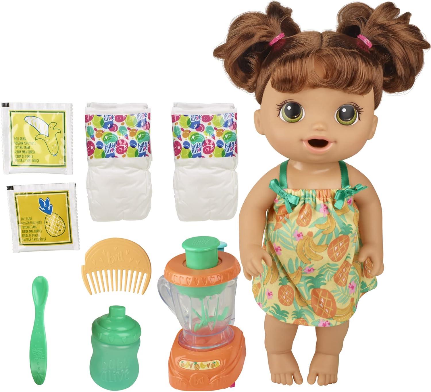 Кукла Baby Alive Magical Mixer Baby Doll Tropical Treat with Blender (KK005)