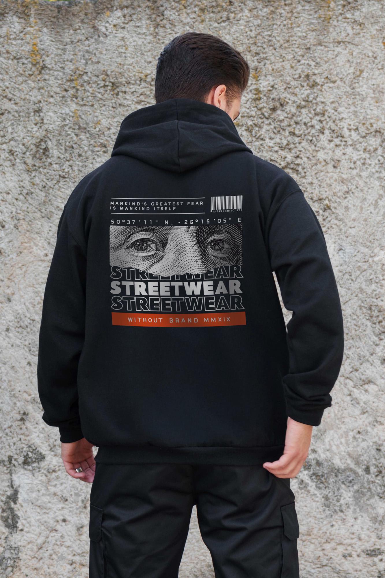 Худи-зип с принтом Without Streetwear Kane L/XL Black (L/XL8055862) - фото 2 Худи-зип с принтом Without Streetwear Kane L/XL Black (L/XL8055862) - фото 2