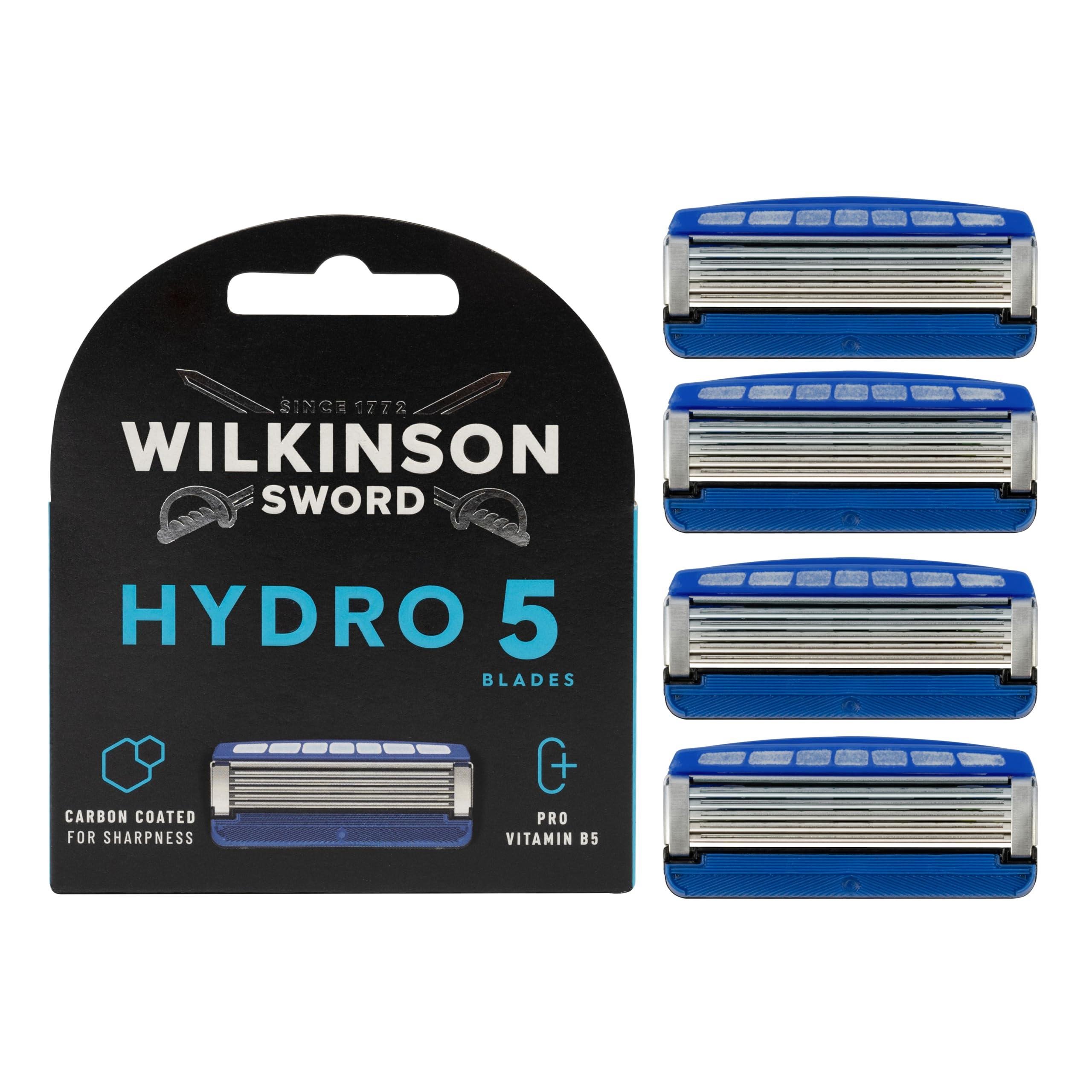 Касети для гоління Wilkinson Sword Hydro 5 Hydrating Gel Pro Vitamin B5 4 шт.