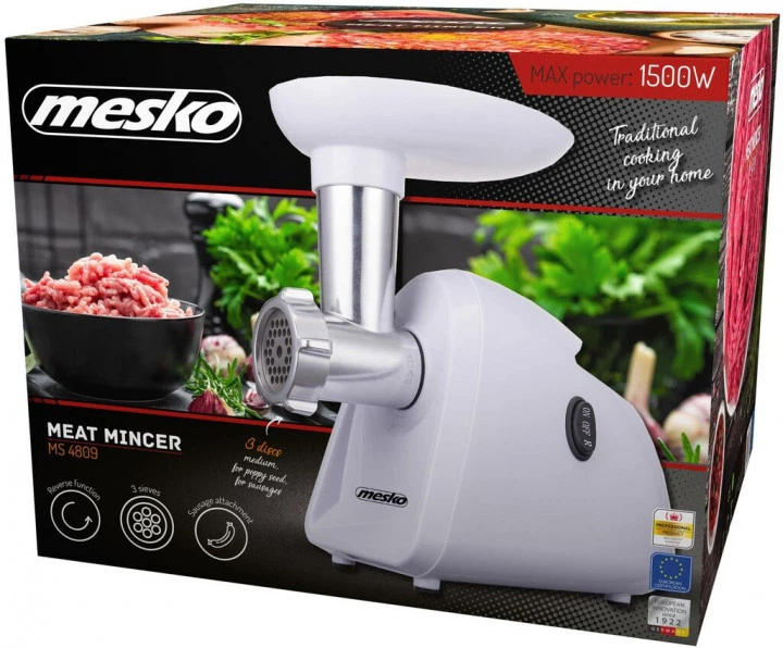 Мясорубка Mesko MS 4809 - фото 6 Мясорубка Mesko MS 4809 - фото 6
