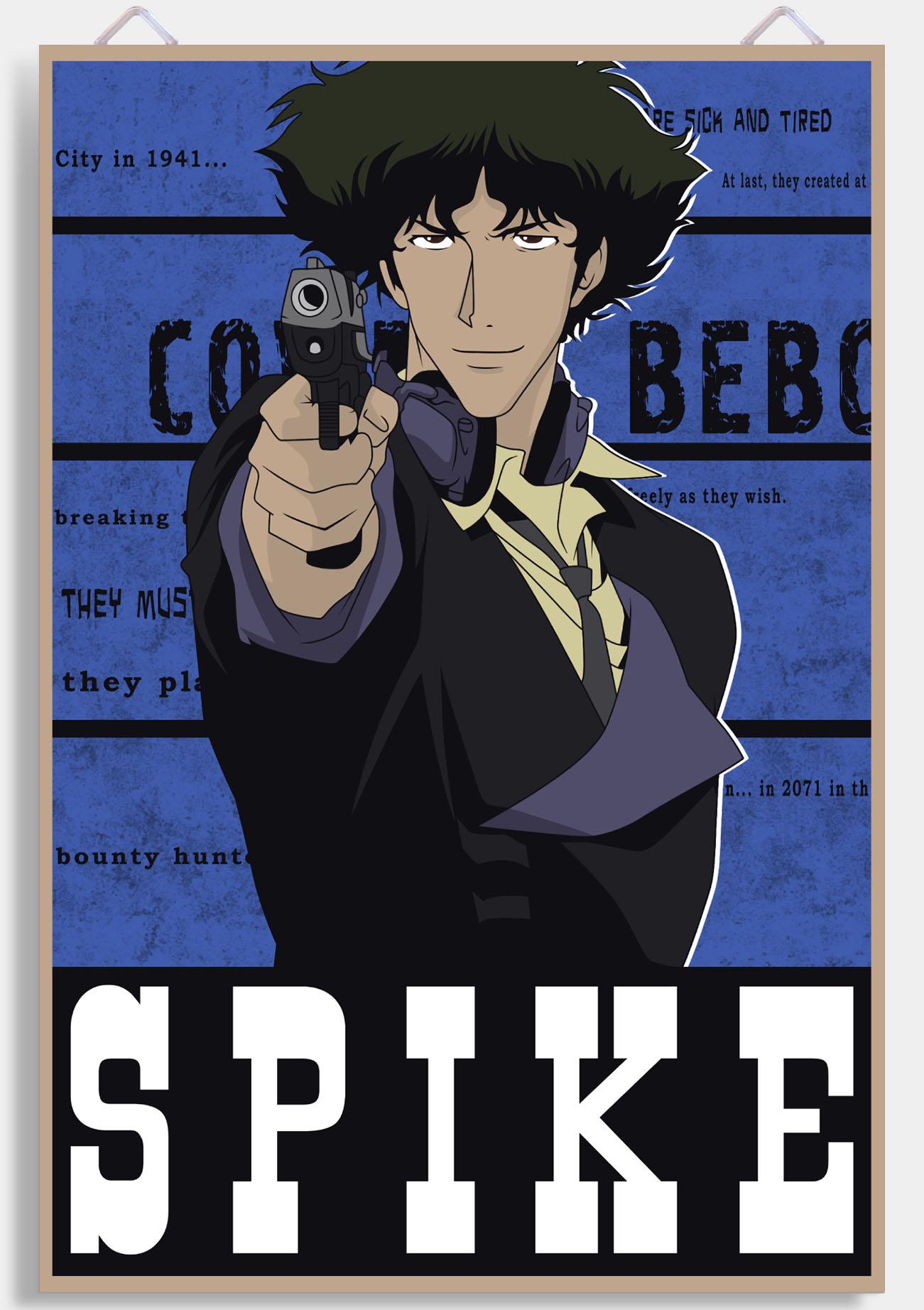 ᐉ Поп-Арт Аниме постер Let's Play Спайк Шпигель/Spike Spiegel Ковбой ...