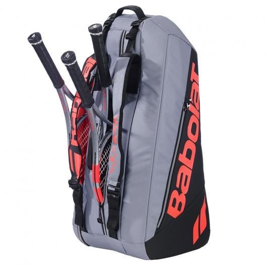 Чехол Babolat RH X6 PURE STRIKE CARBON GREY 6 ракеток 33х33х79 см Серый (751249-100)
