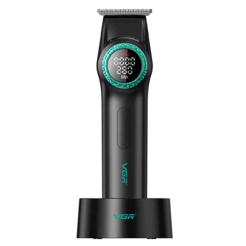 Тример для стрижки VGR V-977 4 насадки 2500 mAh Black (9105)