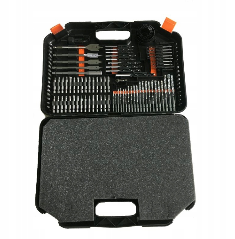 Набір свердел та біт в кейсі Kraft&Dele KD999 246 ел. (KD999)