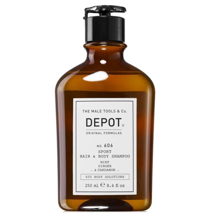 Шампунь освежающий для волос Depot 606 Sport Hair & Body Shampoo 250 мл Шампунь освежающий для волос Depot 606 Sport Hair & Body Shampoo 250 мл