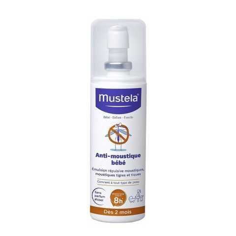 Засіб від комарів Mustela Anti-Moustique для дітей з 2-х місяців 100 мл (27229785)