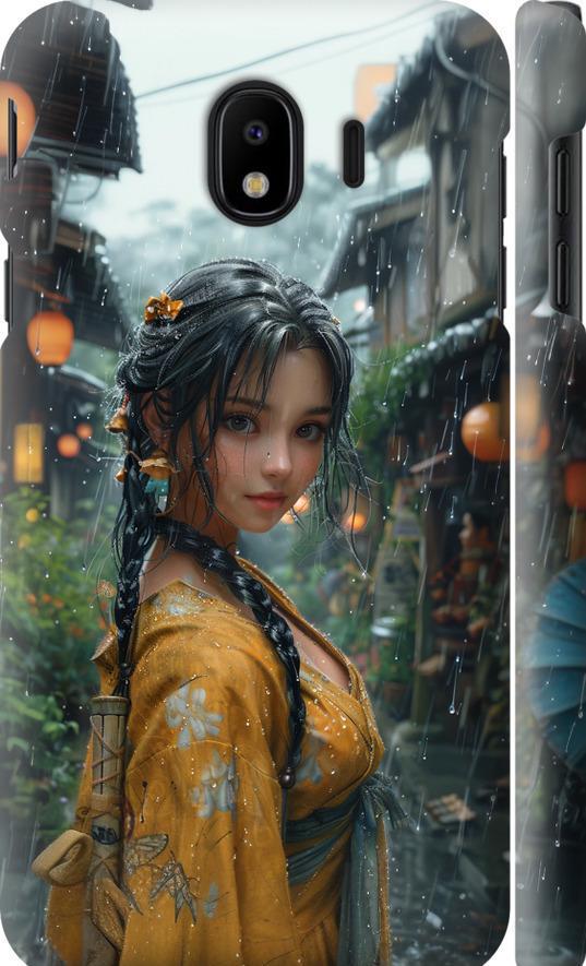 Чехол на Samsung Galaxy J4 2018 Anime-girl (6133m-1487-42517)