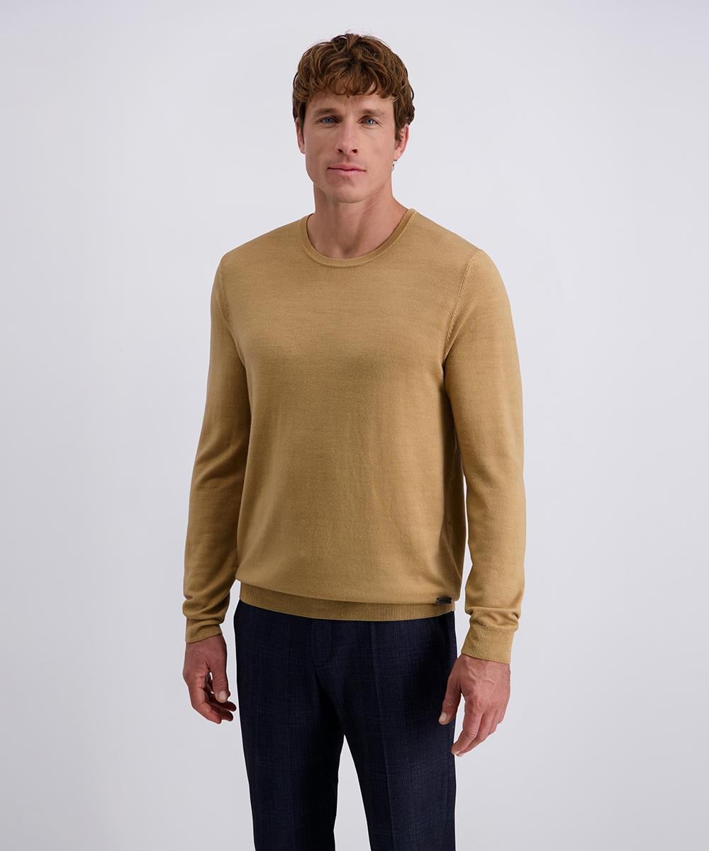 Джемпер мужской Pierre Cardin шерстяной S Светло-коричневый (C5 50700.5037.8018-S)