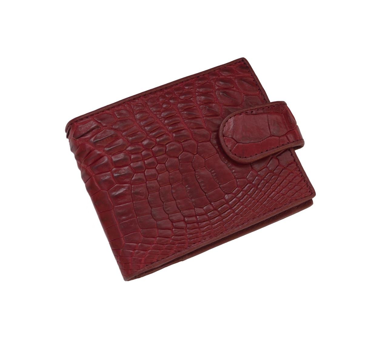 Кошелек Ekzotic leather из кожи крокодила Бордовый (cw 34_9) Кошелек Ekzotic leather из кожи крокодила Бордовый (cw 34_9)