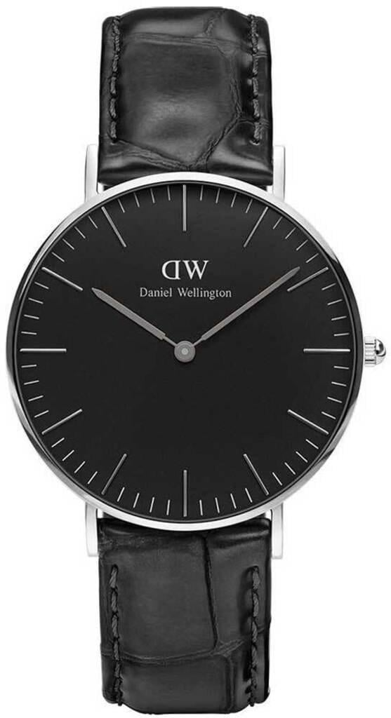 Наручные часы женские Daniel Wellington Classic Reading DW00100147 со стальным корпусом WR 30 м Черный (3149832733)