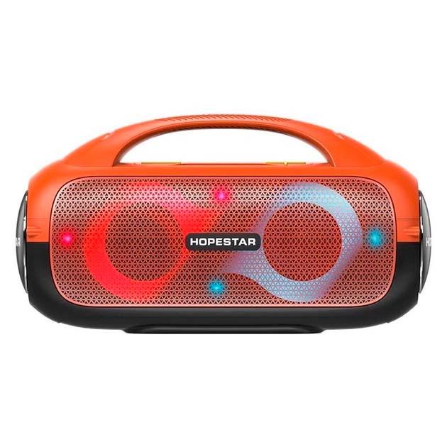 Портативная колонка HOPESTAR A50 Party 80W TWS IPX5 RGB 8800 mAh Orange (A50 Party) - фото 1