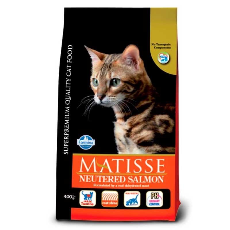 Корм сухий для стерилізованих котів Farmina Matisse Cat Neutered Salmon з лососем 0,4 кг (24149596)