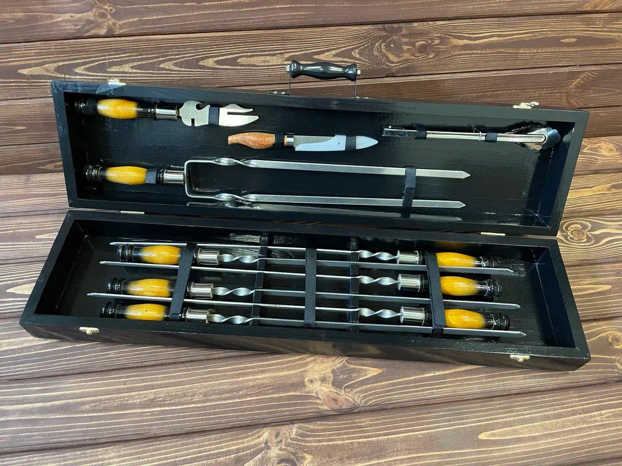 Набір шампурів Пікнік у кейсі (10640740)