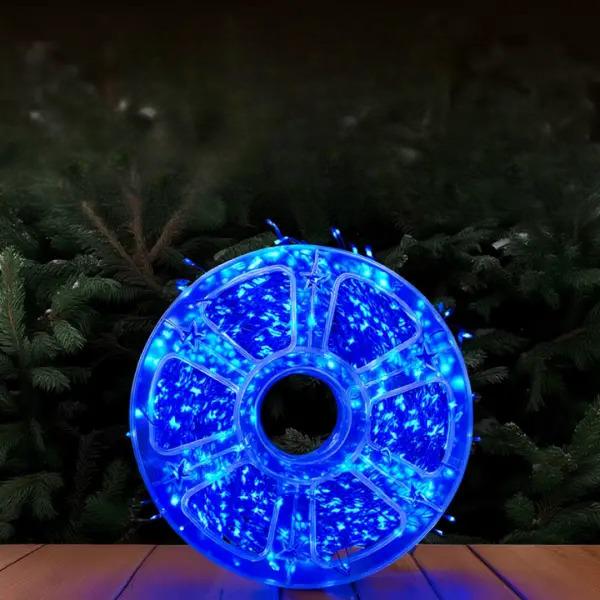 Гірлянда-нитка Роса Хвойна лапа 3000 LED 100 м Біла нитка/Синє світло (D3000L100MWBL) - фото 3 Гірлянда-нитка Роса Хвойна лапа 3000 LED 100 м Біла нитка/Синє світло (D3000L100MWBL) - фото 3