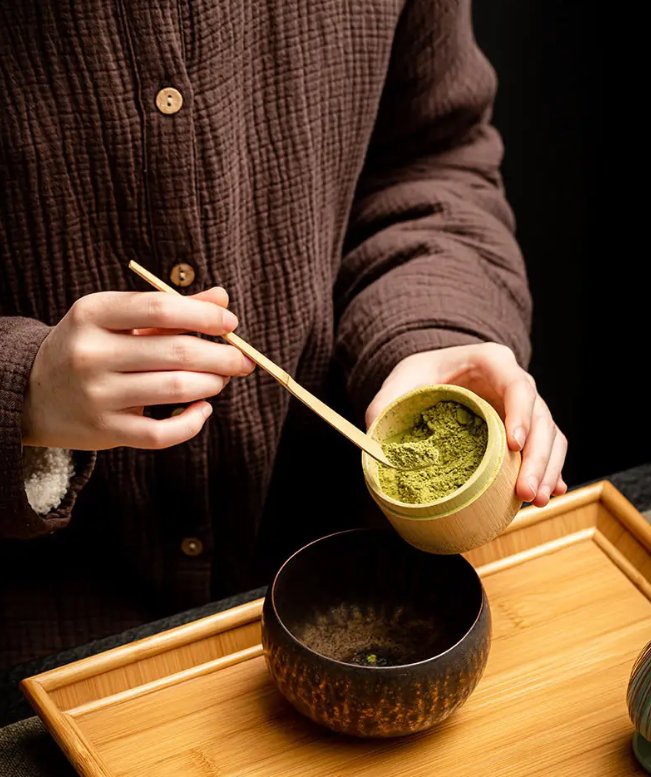 Ложка для матча бамбуковая Чашаку (773) - фото 2 Ложка для матча бамбуковая Чашаку (773) - фото 2