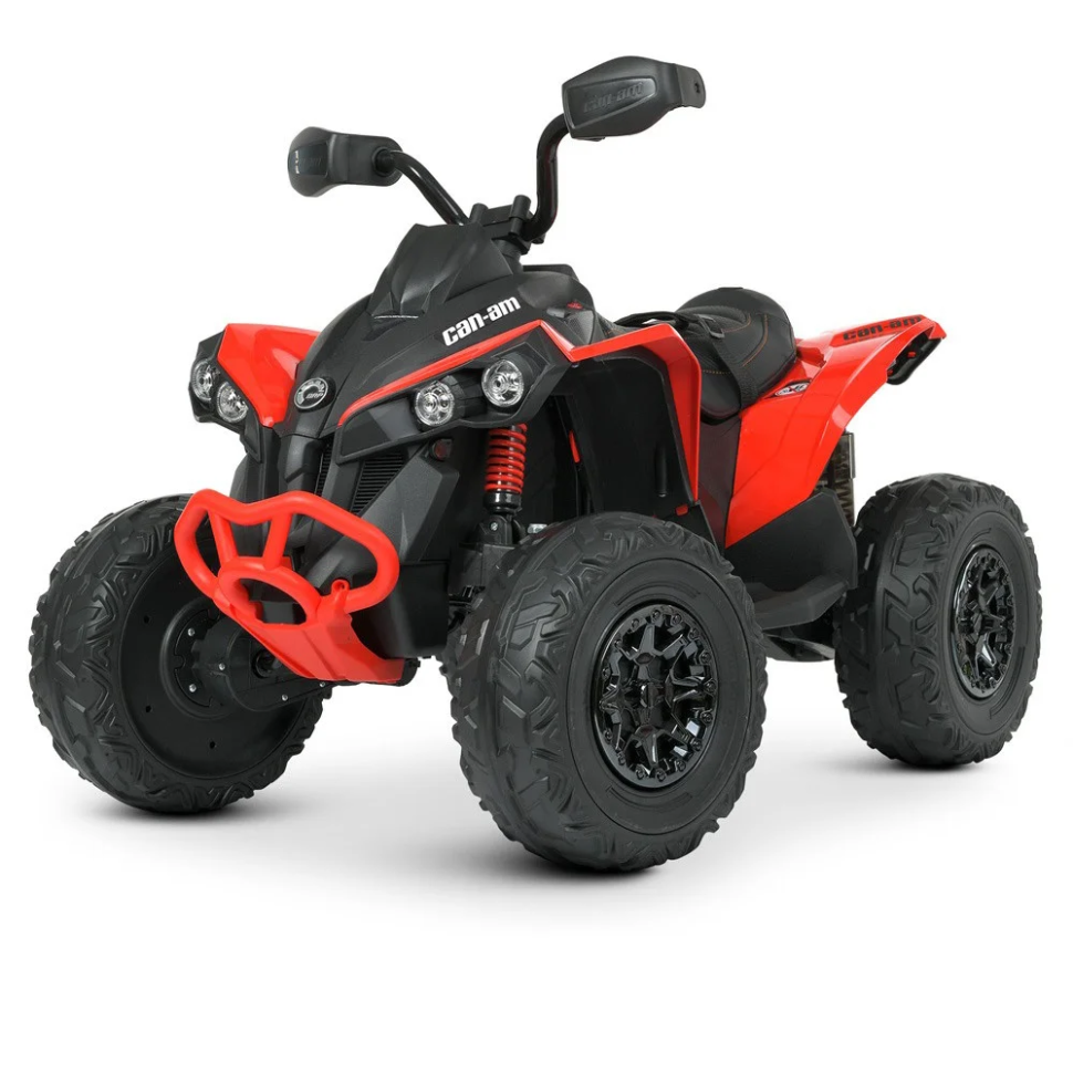 Детский электромобиль Bambi квадроцикл 4WD 30 кг с пультом Красный (DE-169-E-615)