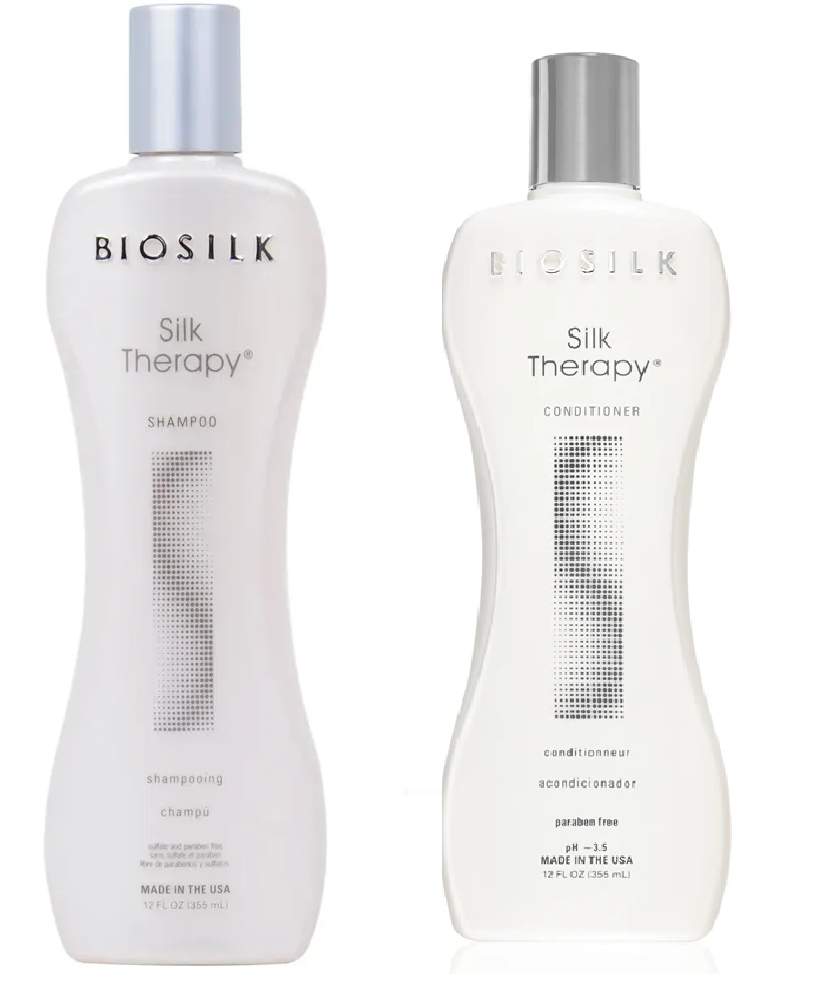 Набор для волос Biosilk Silk Therapy Шелковая Терапия шампунь и кондиционер 2 ед./355 мл (33269727) Набор для волос Biosilk Silk Therapy Шелковая Терапия шампунь и кондиционер 2 ед./355 мл (33269727)
