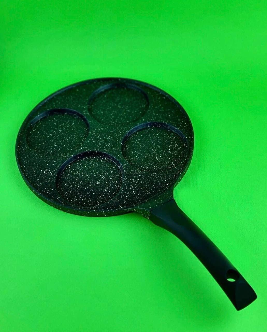 Сковорідка для млинців Edenberg з антипригарним мармуровим покриттям 27 см (EB-7513) - фото 3 Сковорідка для млинців Edenberg з антипригарним мармуровим покриттям 27 см (EB-7513) - фото 3