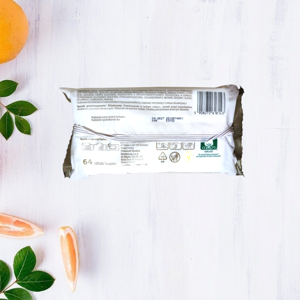 Дитячі вологі серветки Dada Extra Care Aloe Care 64 шт. - фото 2 Дитячі вологі серветки Dada Extra Care Aloe Care 64 шт. - фото 2