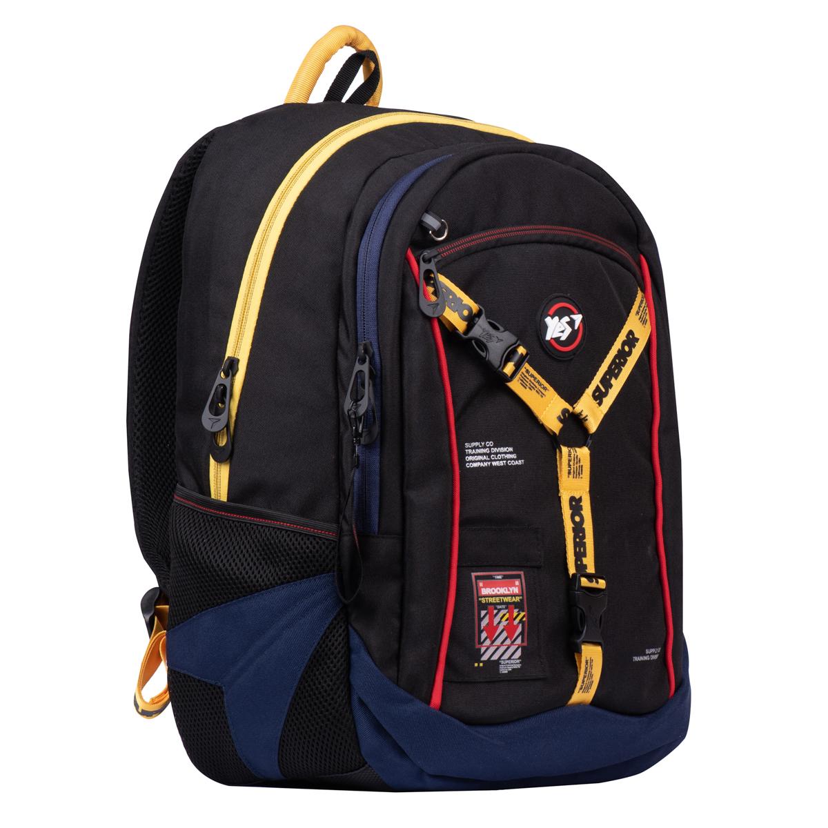 Рюкзак Yes T-121 Superior 558902 23 л Черный