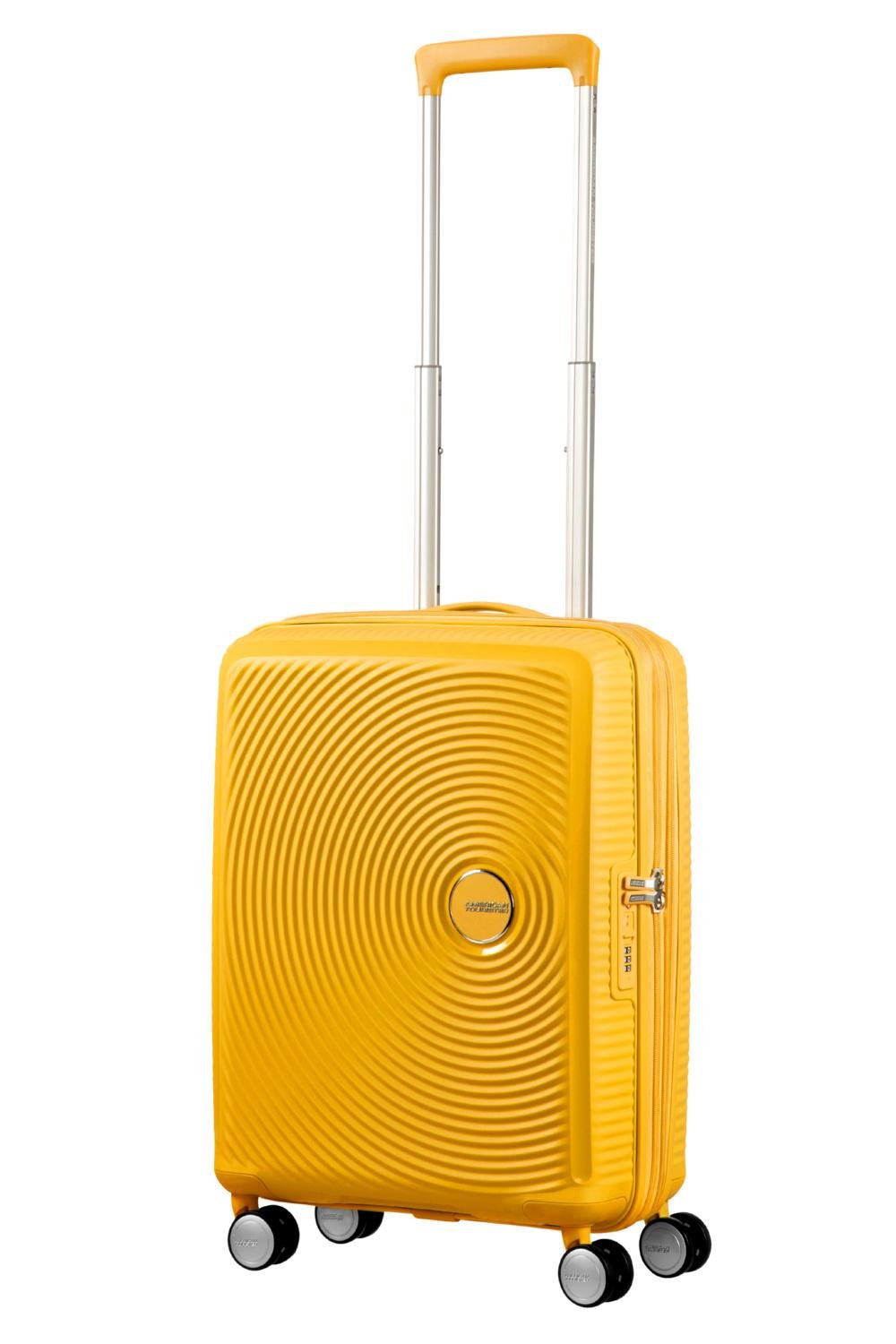 Валіза з розширенням American Tourister Soundbox 55x40x20/23 см Жовтий (32G-06001) - фото 9