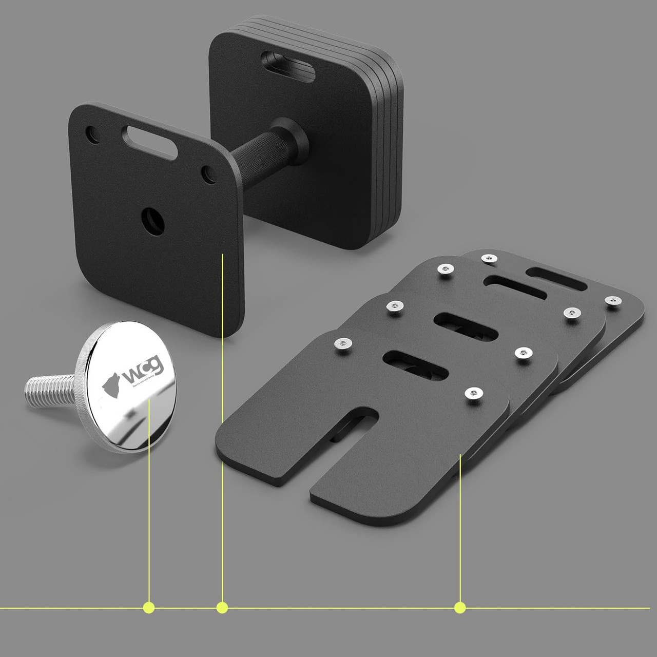 Гантель модульная регулируемая стальная разборная WCG квадратная для силовых тренировок дома с 10 уровнями веса 4-24 кг Черный (SQUARE241) - фото 9 Гантель модульная регулируемая стальная разборная WCG квадратная для силовых тренировок дома с 10 уровнями веса 4-24 кг Черный (SQUARE241) - фото 9