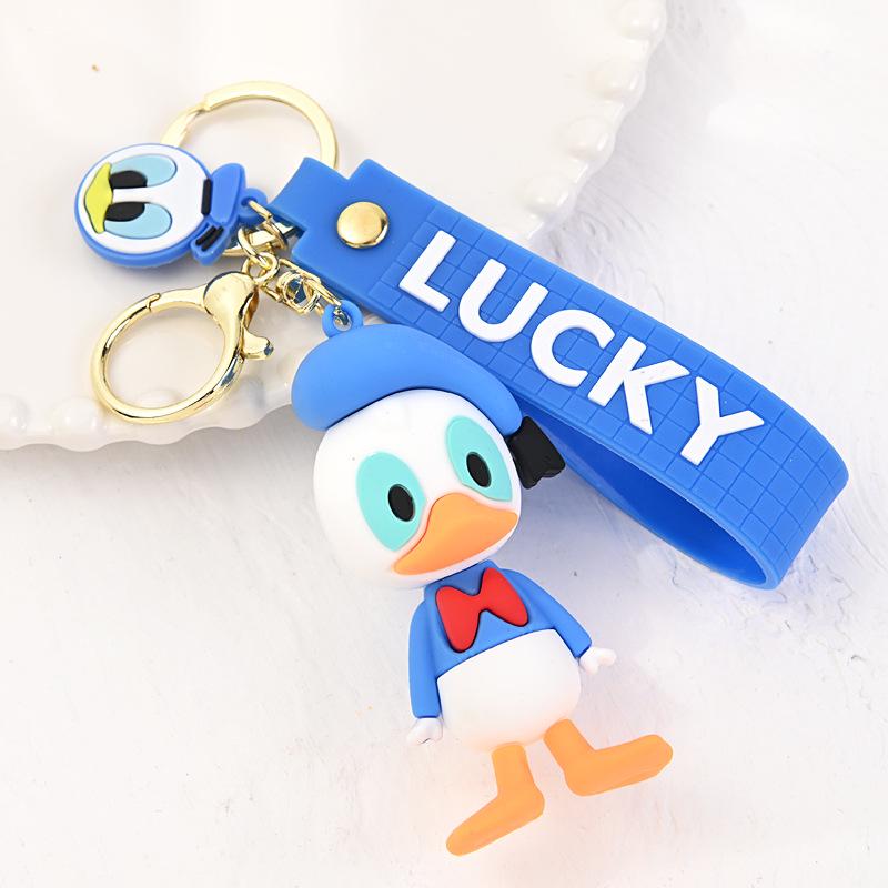 Брелок для ключей Donald Duck Disney Синий (011)