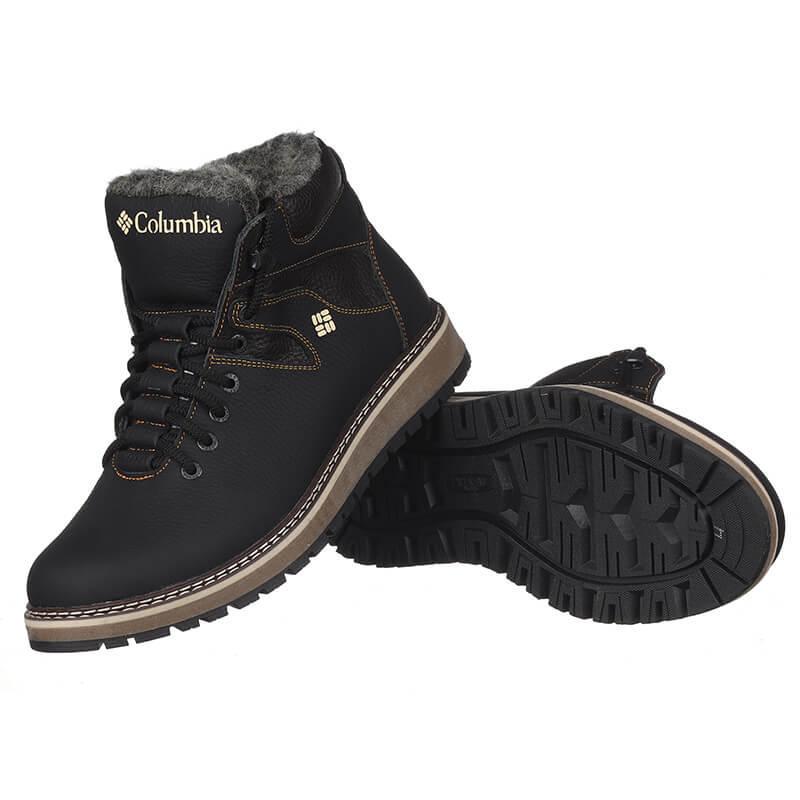 Ботинки мужские Barzoni 333 кожаные р. 40 Черно-коричневый (10015) - фото 4 Ботинки мужские Barzoni 333 кожаные р. 40 Черно-коричневый (10015) - фото 4