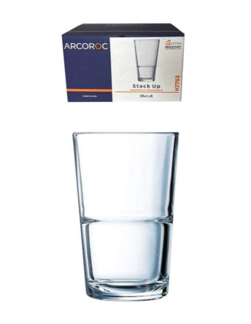 Комплект стаканов Arcoroc H7763 Stack Up 6 шт. 350 мл Комплект стаканов Arcoroc H7763 Stack Up 6 шт. 350 мл