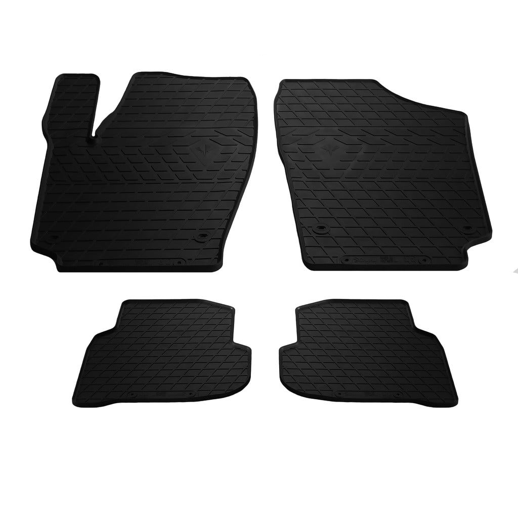 Автоковрики Stingray для Volkswagen Polo V 2009- 4 шт. Черный (1535142779)